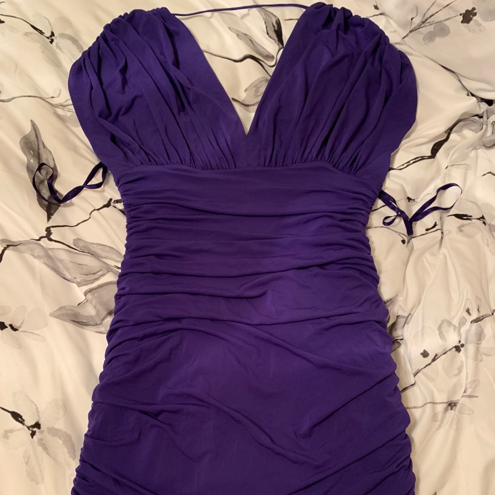 BCBG MaxAzria Purple Dress